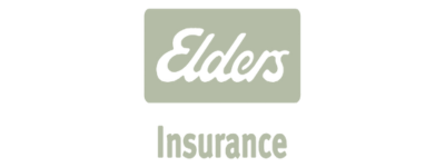 Logo of Elders Insurance, featuring the company name in classic script.