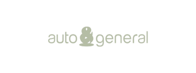 Logo of Auto & General, featuring an ampersand and a stylized 'G' that suggests dynamism and efficiency.